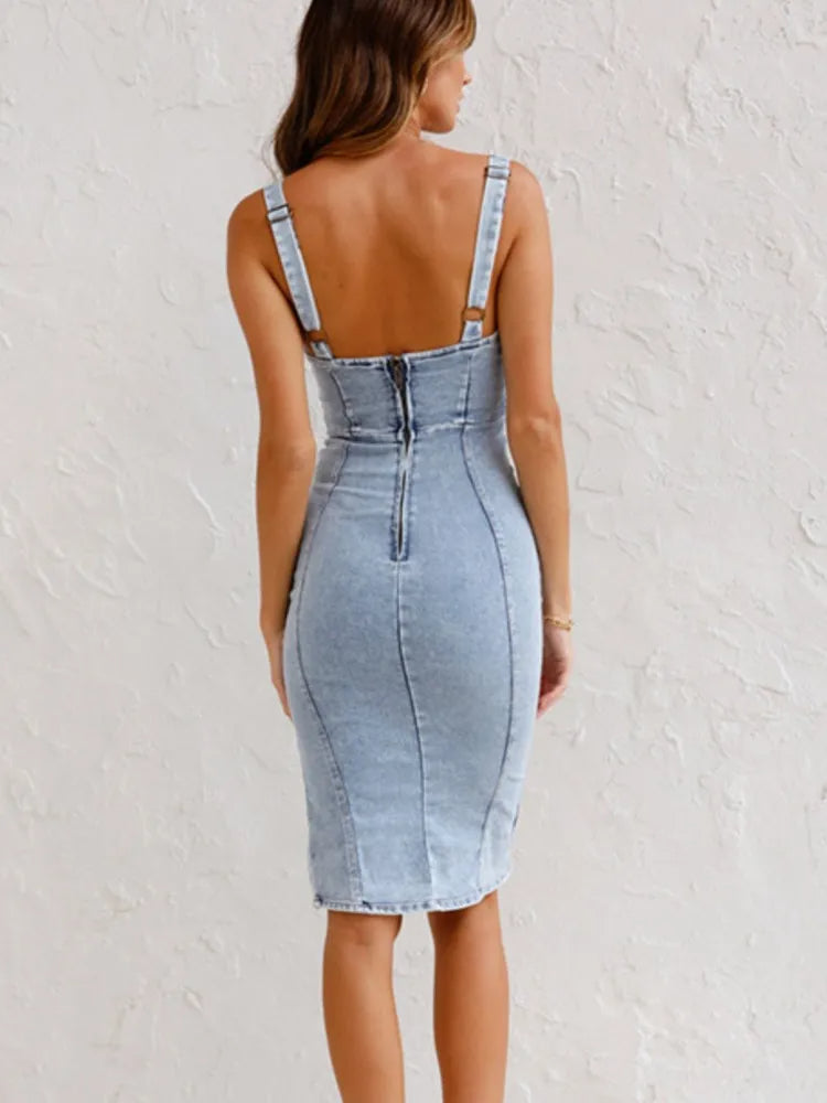 Women's Fashion Denim Dress