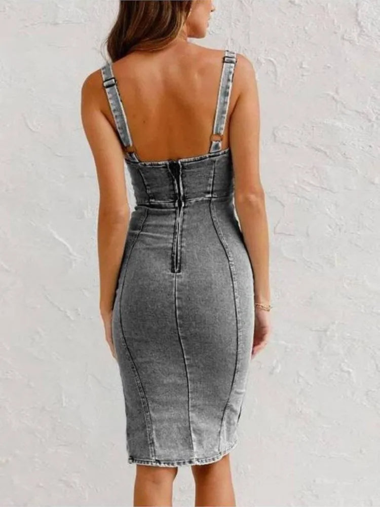 Women's Fashion Denim Dress